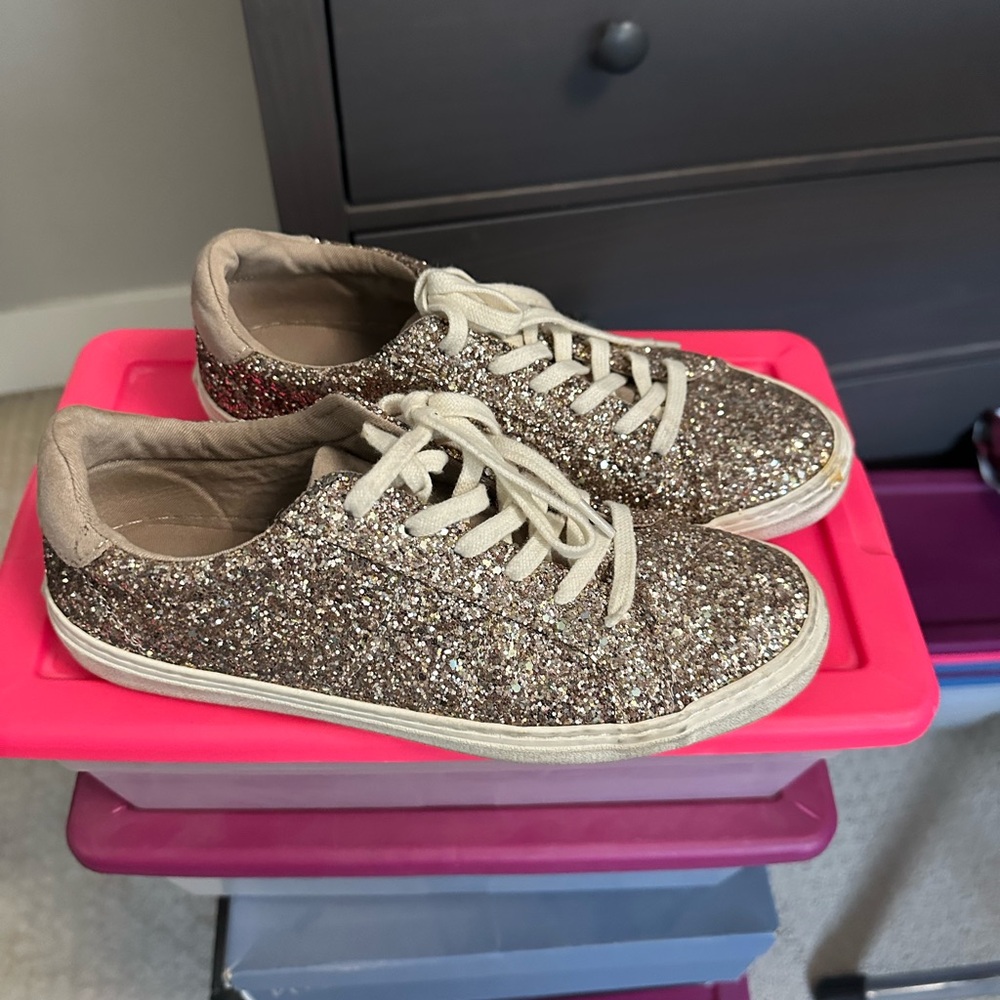 Pink Chunky GlitterSneakers